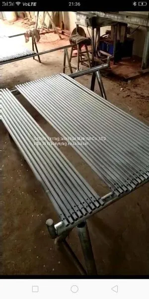 Steel Conveyor Roller For Wrapped Kelvar for Glass Tempering Machine Used in Cooling Part