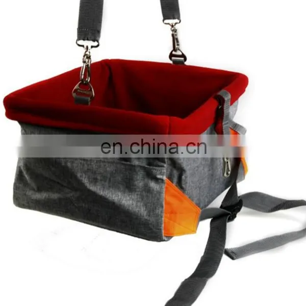 Portable Dog Car Mat Waterproof Pet Dog Car Seat Travel Pet Car Carrier Bag Seat With Safety Leash for Small Dogs Cats Puppy photo-3