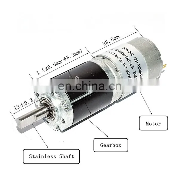 12v 60rpm Geared Motor for Beverage Cup Sealing Machine photo-6