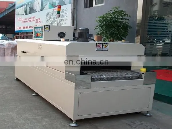 Liyi Drying Oven Steel Mesh PVC Mesh Belt Used Electric Industrial Tunnel Furnace IR and UV Drying Line photo-4