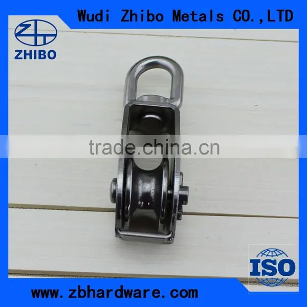 HOT SALE Stainless Steel Eye Swivel Pulley Block photo-2