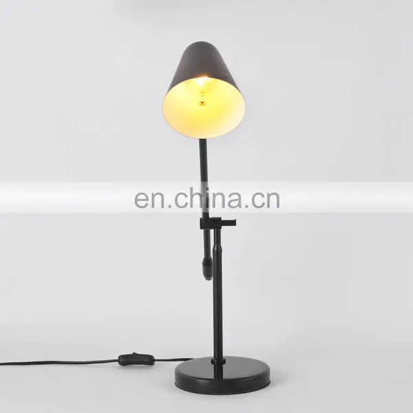 Honeyson Hotel Decor Lamp Indoor Lighting Adjustable Bedroom Night Bedside Lamp Desk Table Light Lamp photo-4