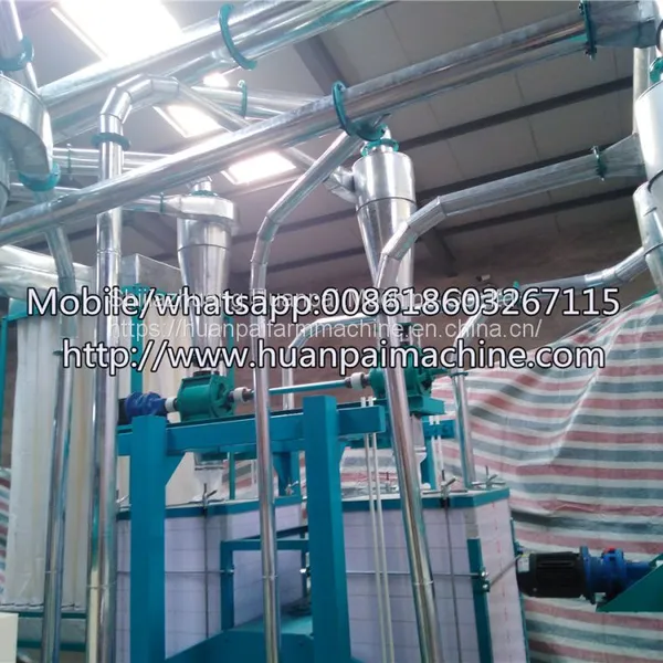 Automatic maize wheat flour milling machine corn processing line grain product making machine