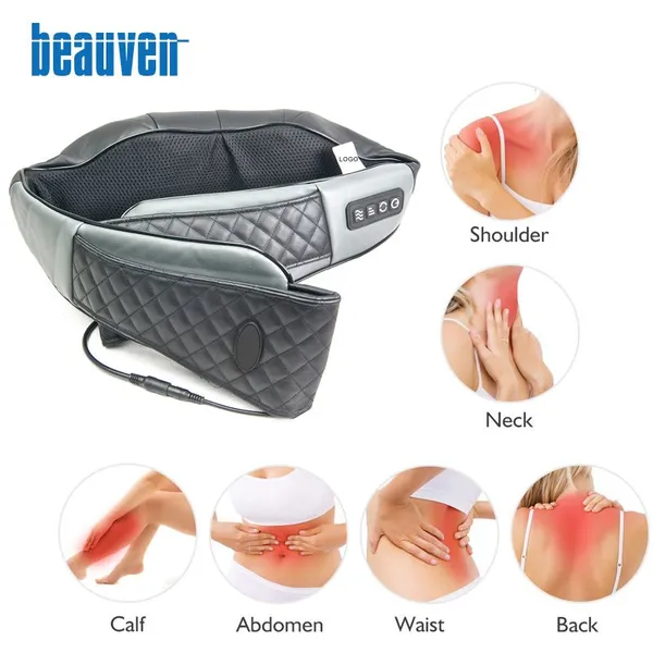 Deep Tissue 3D Kneading Neck and Shoulder Massager Massage Shawl With Handle