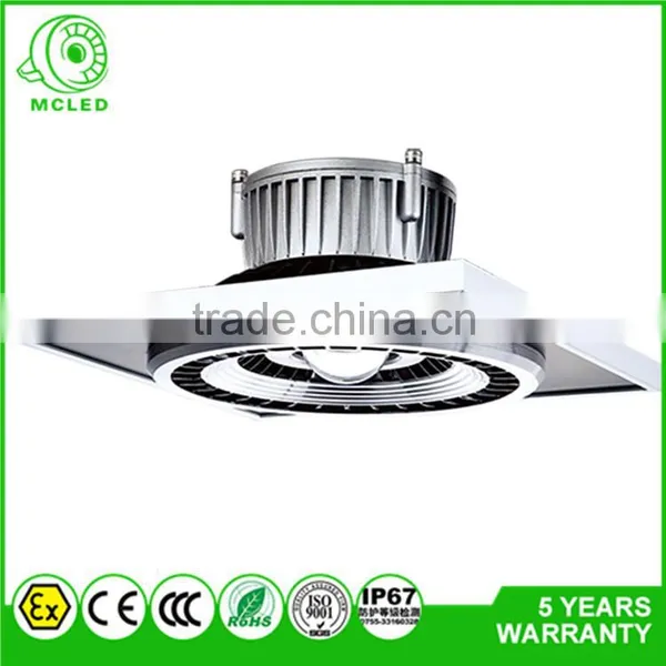 MCLED ATEX MF-TH-50W Bridgelux IP 67 LED Gas Station Light Fixture of Ceiling Explosion Proof Light photo-2