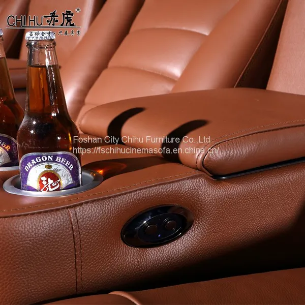 High End VIP Home Cinema Sofa Chair Electric Recliner Armchair Private Theater Furniture Power Modern Recliners Sofa photo-4