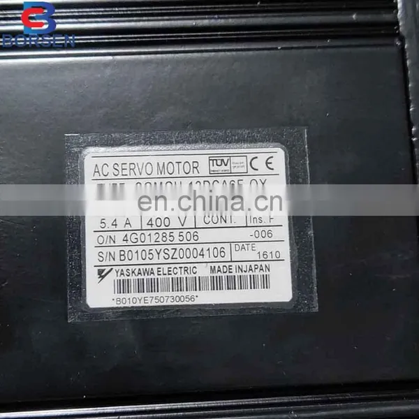 Original New Japan AC Servo Motor Price 1300W Yaskawa SGMGH-13DCA-YG15 13DCA6F-OY SGMGH-13DCA6H photo-5