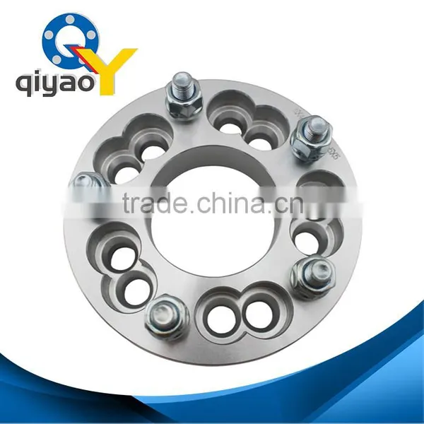 6 to 5 Holes Billet Aluminum Wheel Spacer Studs Adapters photo-2