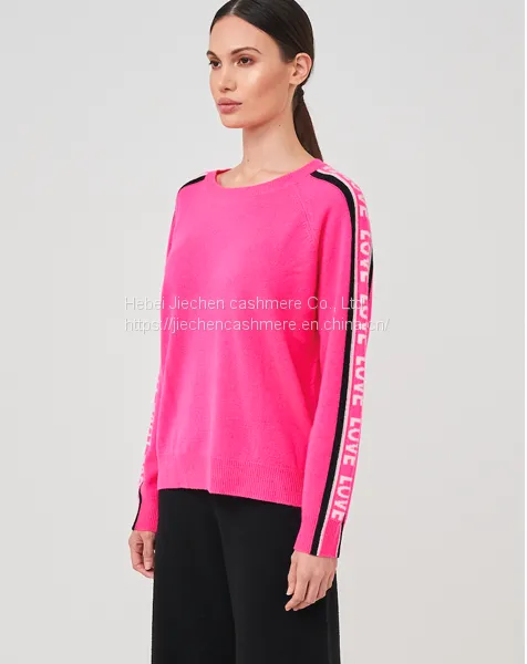 Women Lightweight Cashmere Sweater for Henley Collar 100% Cashmere Crewneck Knitwear photo-3