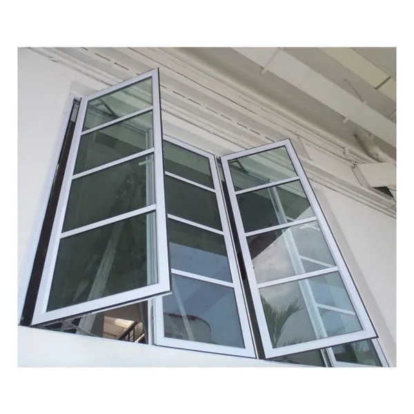 Factory Price Aluminum Window/ Aluminium Casement Window With Net