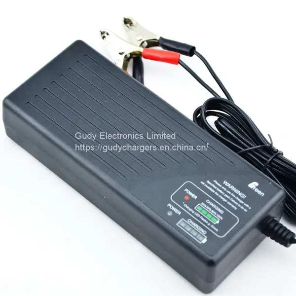 AC/DC Adapters 14.6V 5A Charger With Gas Gauge for 4 Cell LiFP Batteries