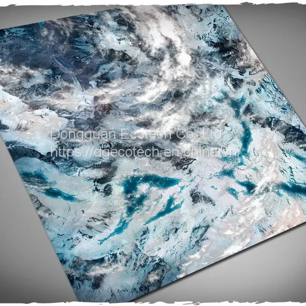 Full Color Printing Playmat 6x4 Feet Standard Neoprene Battlefield Street Map Table Top Game Play Mat