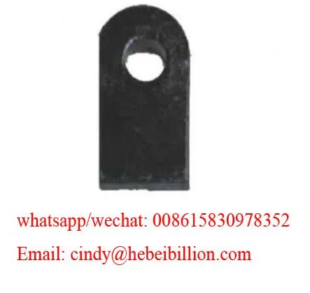 Wrought Iron Components Forged Elements Metal Gate Parts Accessories Hardware Flat Bar Lugs for Gate Railing Handrail Balustrade
