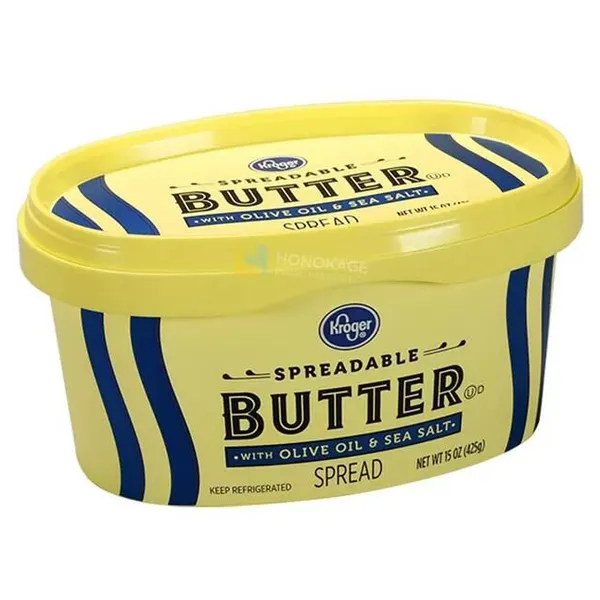 15OZ IML Plastic Margarine Tub Oval Shape photo-2