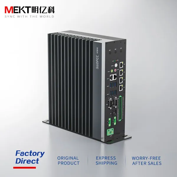 XC9018 Low Power Windows Fanless Computer POE Industrial Grade Rugged Computer, Wide Voltage With LAN USB HD