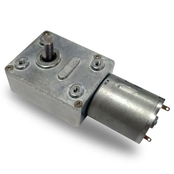 DC Worm Gear Motor 46SW370 High Torque Reducer Motor Customized Electric Mini DC Motor for Office Equipments