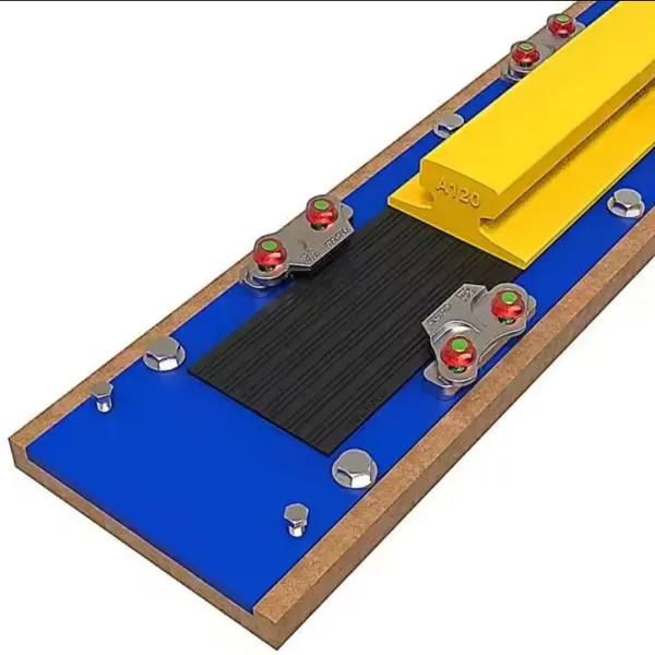 Continuous Crane Rail Rubber Pad