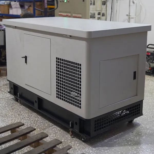 28kW Single Phase 220V Water-Cooled Silent Gasoline Generator