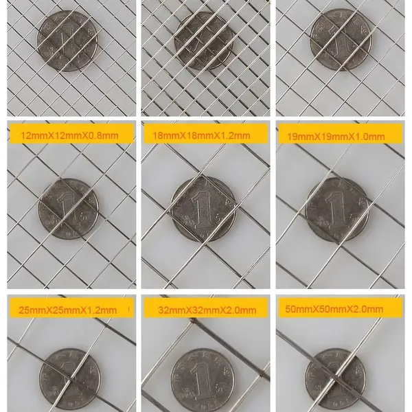 Stainless Steel 304 Welded Mesh Screen,steel Welded Mesh Panel /Stainless Steel Weld Wire Mesh Rolls. Strong Welded Screen Panel photo-2
