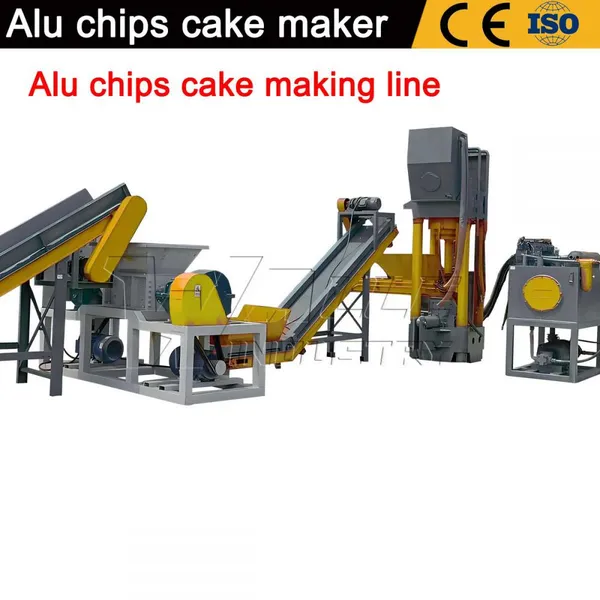 Aluminum Briquette Machine Aluminum Filings Compressing Briquette Maker