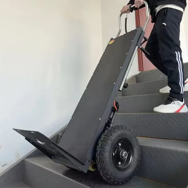 Folding Motorized Dolly Electric Climber Powered Lift Climbing Stairs Trolley