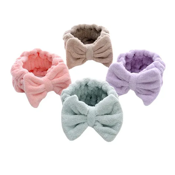Custom Microfiber Hair Towel Wraps | Coral Fleece Quick Dry Hair Turban Towels Manufacturer photo-4