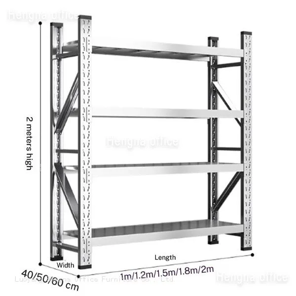 Rust Proof Boltless Greenhouse Shelving Unit | Adjustable Expandable Metal Rack | For Agricultural Tools