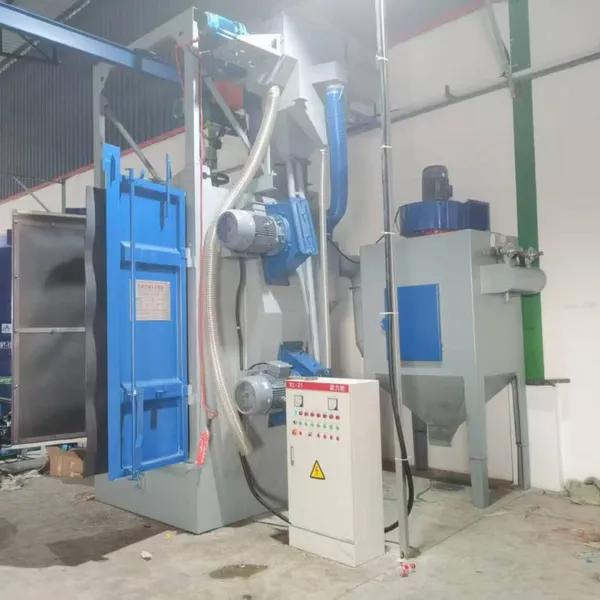 Single Double Track Fitness Equipment, Pipe Fittings, Welding Parts, Rust Removal, Shot Blasting Sandblasting Machine photo-4