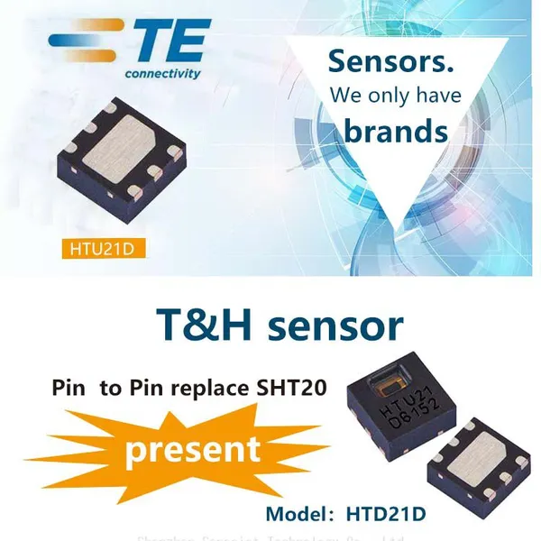 TE HTU21D Digital Temperature and Humidity Sensor