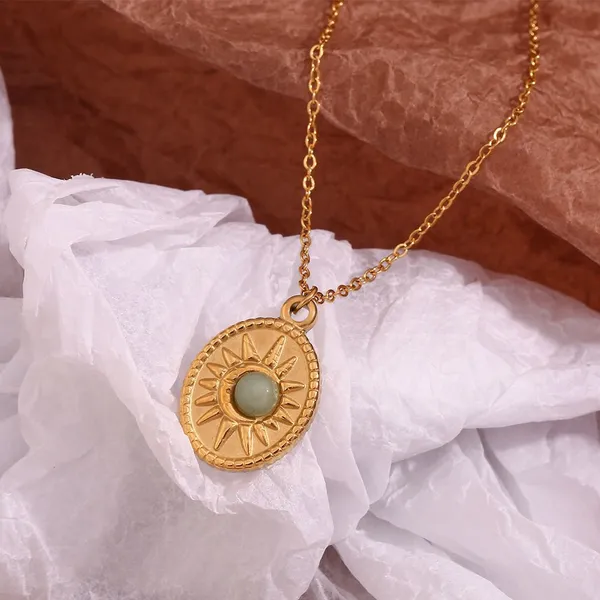 304 Stainless Steel Necklace Lead-Free Hypoallergenic 45cm Length Wholesale Supplier for Jewelry Brands photo-2