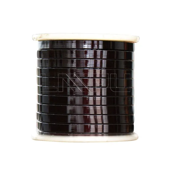 UL Certificated Flat Aluminum Wire Enameled Aluminum Rectangular Wire for Speaker Voice Coil photo-2