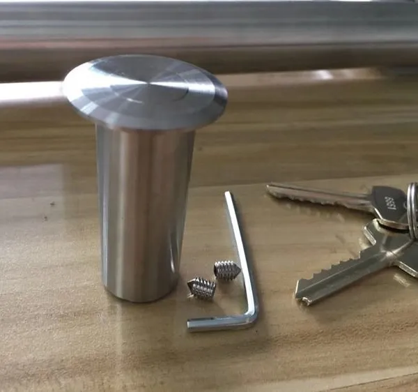 Glass Door Pull Handle for Public Access Points