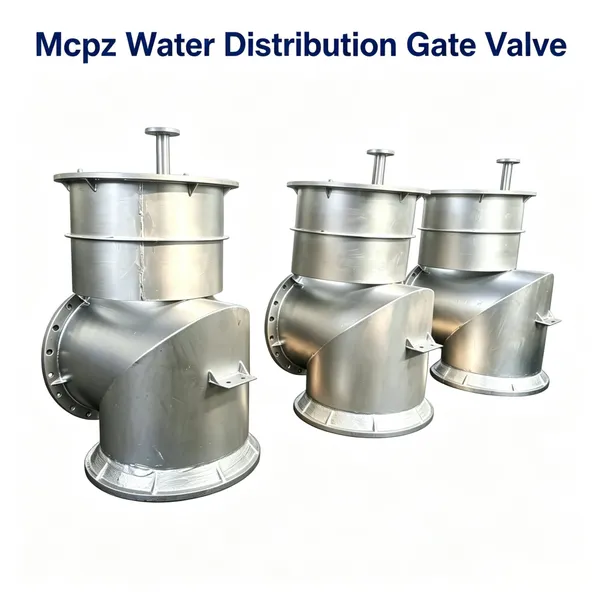 MKpz Mine Water Distribution Gate Valve, Wear Resistant Corrosion Proof for Underground Use