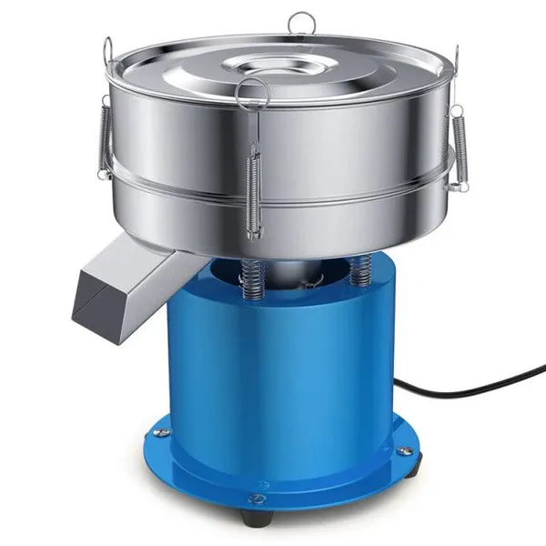 Small Vibrating Powder Sifter Electric Vibration Screen for Flour Coating & Wood Powder