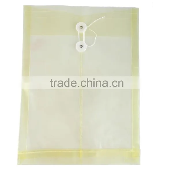 A4 Colorful Transparent Portfolio Folder With Rope photo-3