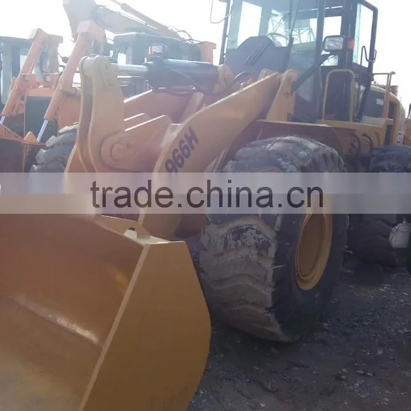 Strong Power Used Wheel Loader 966h Oringinal Japan for Cheap Sale in Shanghai photo-2