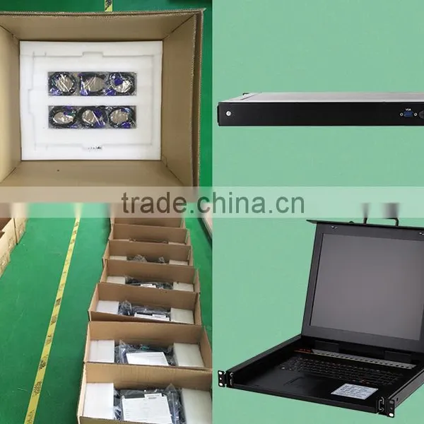 17 Inch Led 8 Port KVM Switch With Usb or PS2 Keyboard photo-4