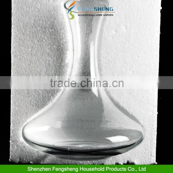 Decanter Bottle Cut Glass Clear Decanter Wine Vintage Crystal Glass Bottle photo-2