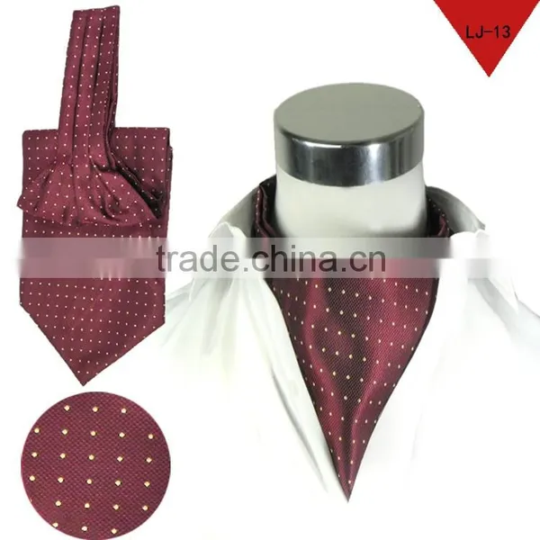 Fashion Men Scarves Cravat Paisley Pattern Gentlemen Dots Selft Tie Wedding Ascot Bowtie Tuxedo Scarf photo-6