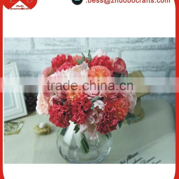 2015 New Product Rose and Lotus Bouquet Artificial Flower