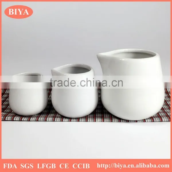Wholesale Mini Small Milk Sauce Jars or Pot Factory Directly Porcelain,juice Coffee Jar,spice Jar,sugar Salt Pepper