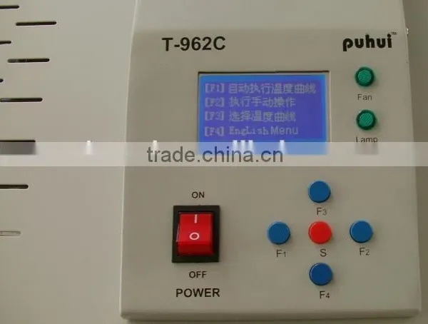 Puhui T962C High Quality 2500W Reflow Oven T-962C Infrared SMT IC Heater BGA Rework Station photo-4