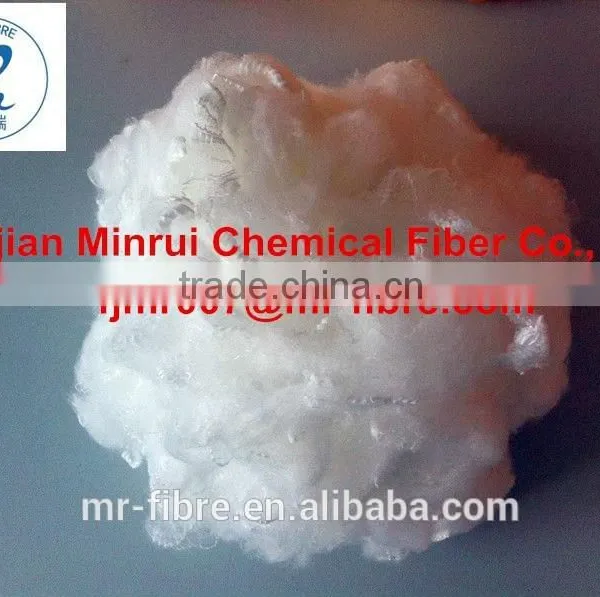 1.4D 38MM Solid Raw White Virgin Polyester Staple Fiber (VPSF)