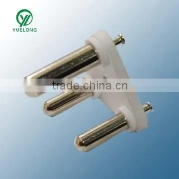 vde WHITE south Africa plug insert with ROHS socket insert plug