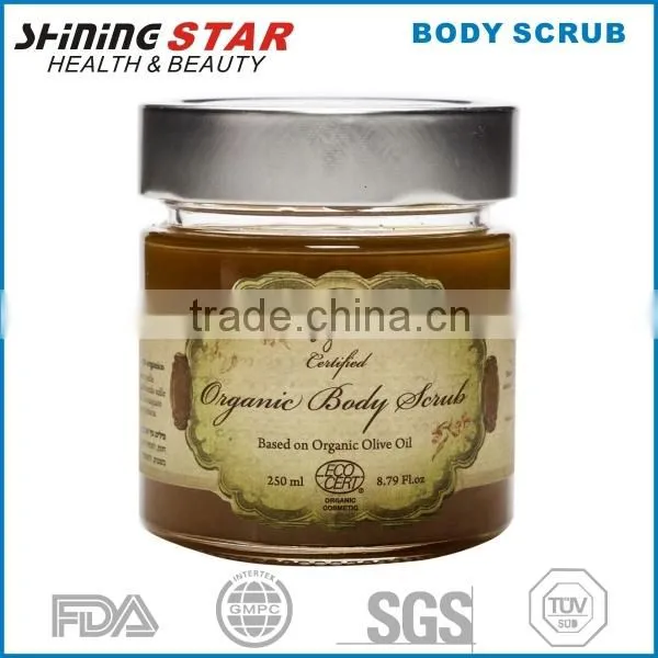 Fresh and Not Greasy Body Scrub Skin Whitening Chocolate Body Scrub photo-6