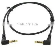 Gold Plated 3.5mm to 2.5mm Trrs l Shaped Audio Cable photo-2