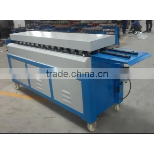 Most Popular Sold Rectangle Pipe Making TDF Flange Forming Machine Price photo-4