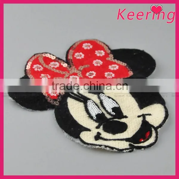 Wholesale 2016 Embroidery Sequin Appliques for Clothing WPHA-017 photo-2
