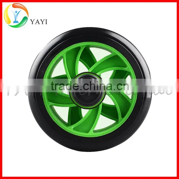 Crossfit Abdominal Exercise Toning Wheel Dual AB Wheel Quality Choice photo-4