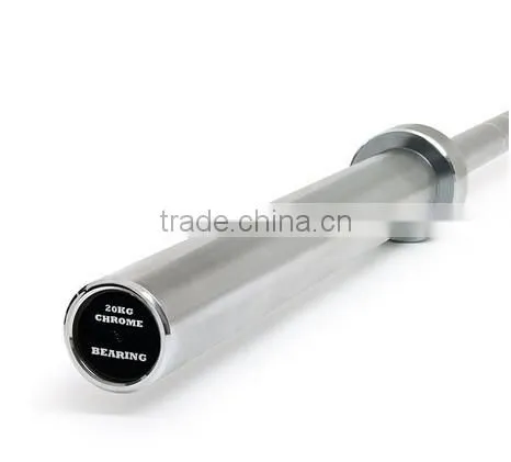 Chromed Barbell /Olympic Bar/barbell /weightlifting Bar/man Bar/male Bar/ob86 Barbell photo-5